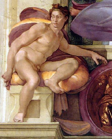 Michelangelo Buonarroti Ignudo